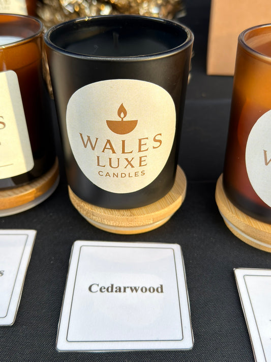 Cedarwood Scented Candle